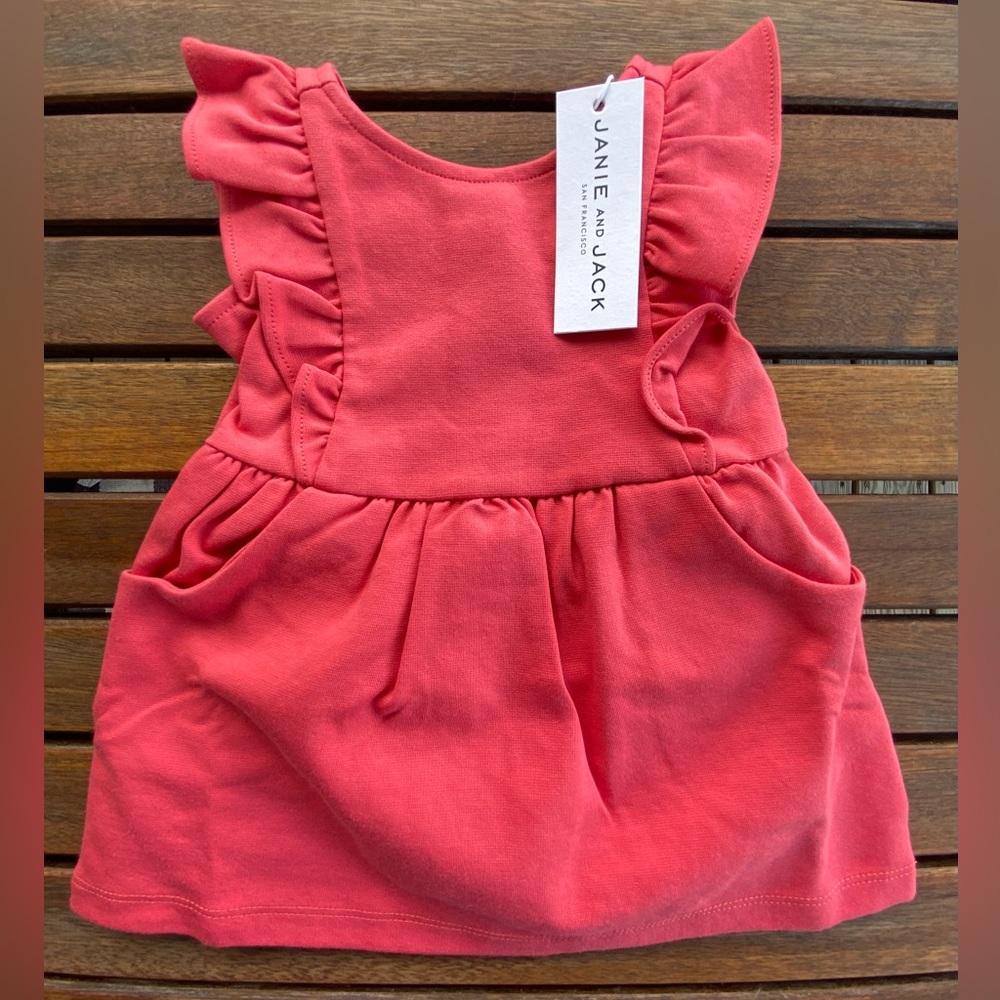 Janie and Jack infant girls dress 3-6 mos NWT